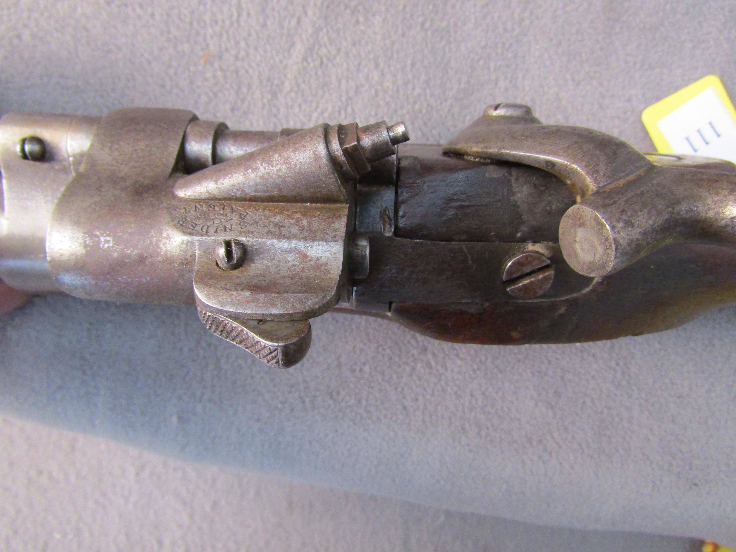 antique: BRITISH SNIDER CARBINE CONVERSION, 577 CAL, S#4107