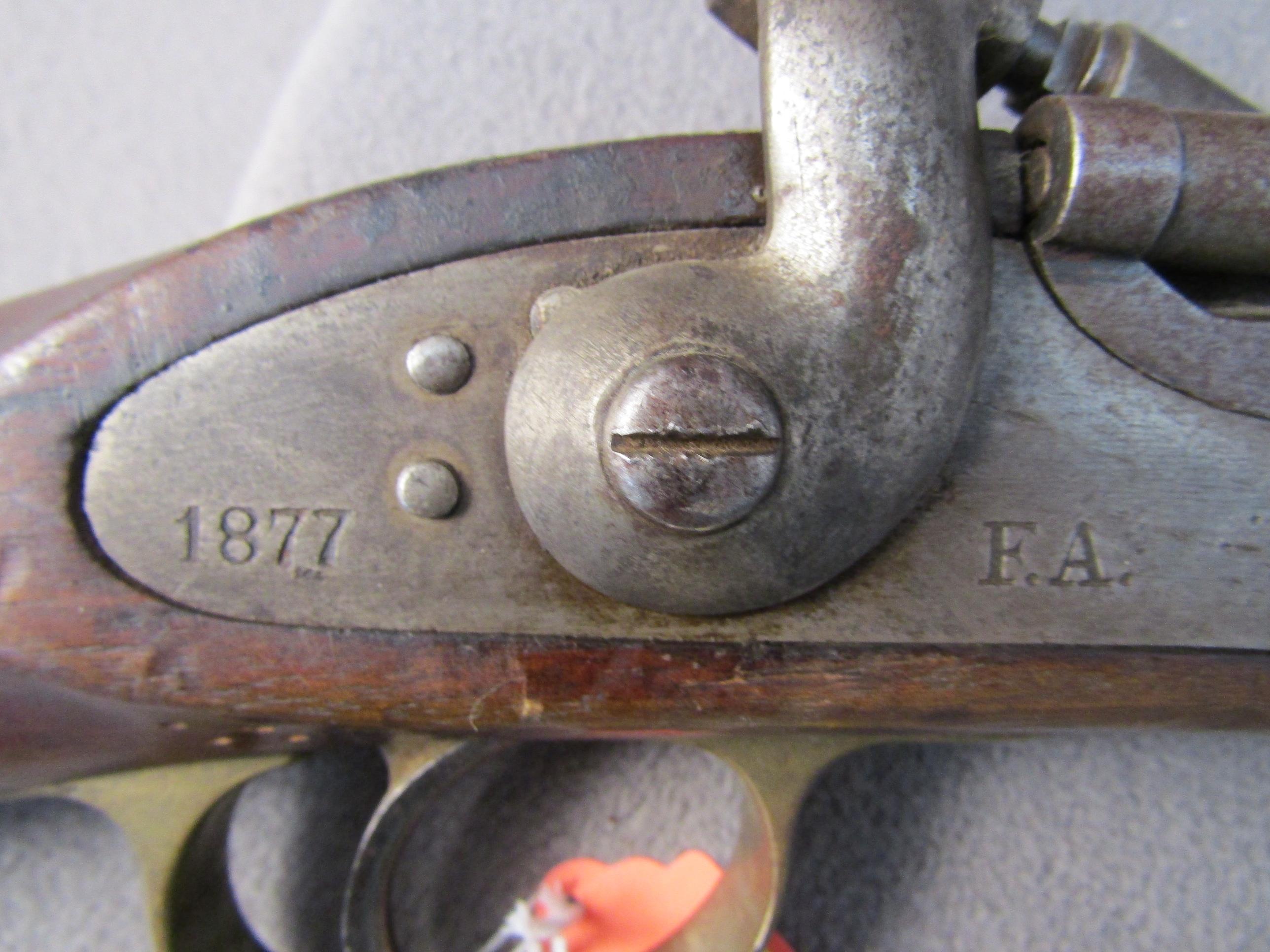antique: BRITISH SNIDER CARBINE CONVERSION, 577 CAL, S#4107
