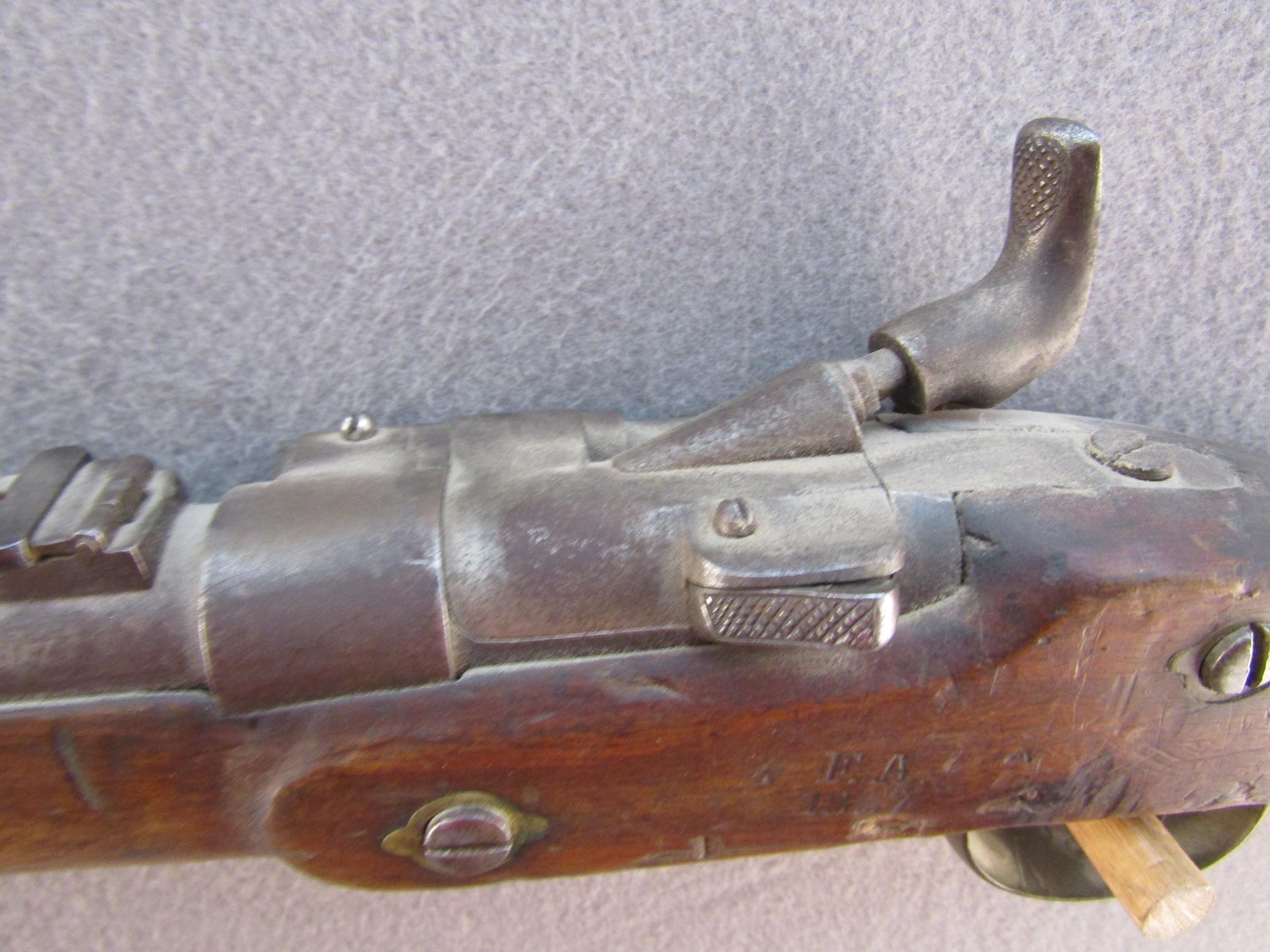 antique: BRITISH SNIDER CARBINE CONVERSION, 577 CAL, S#4107