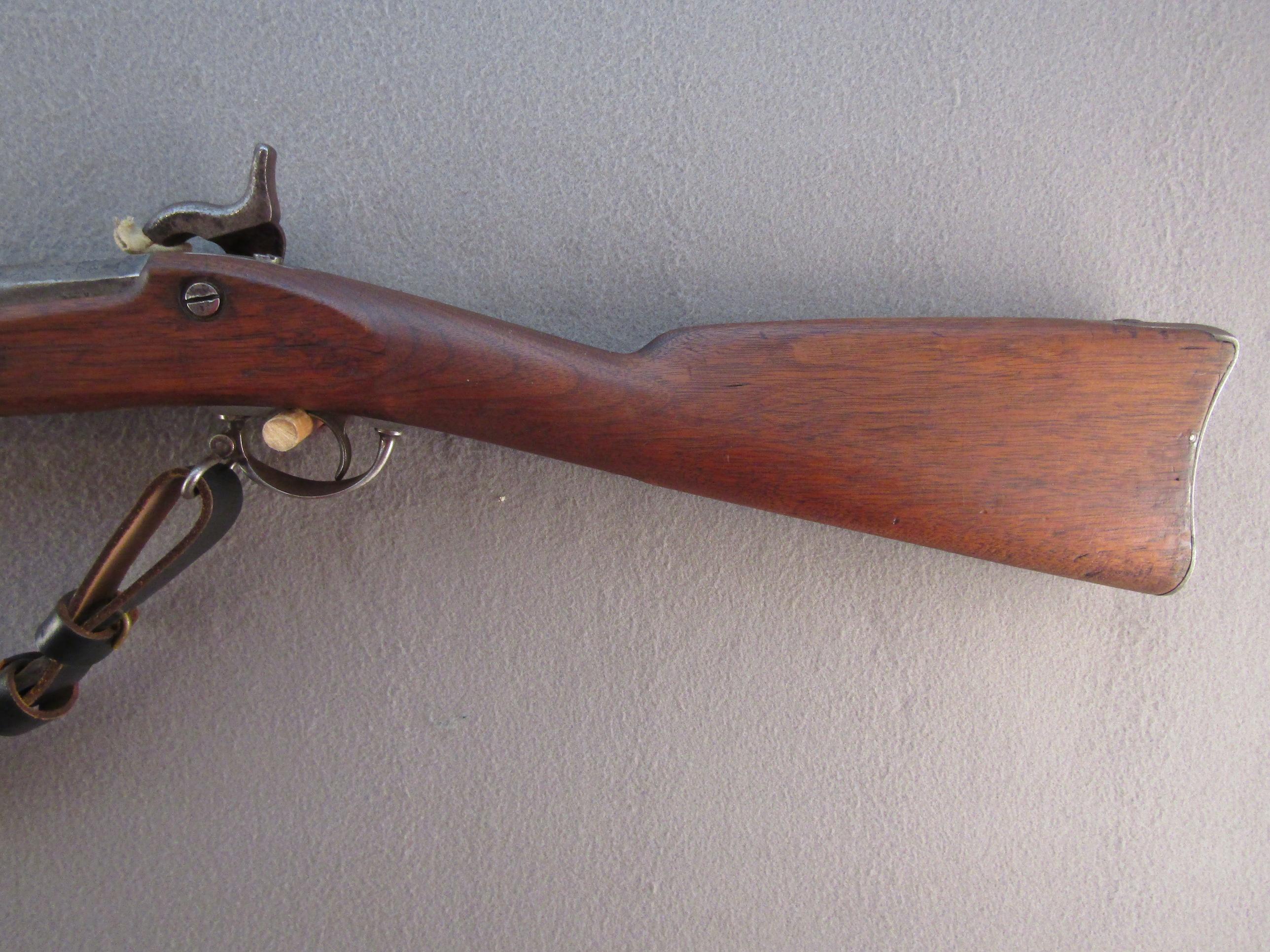 black powder:  SPRINGFIELD MODEL 1861 PERCUSSION MUZZLE LOADING RIFLE, 69CAL, NVSN