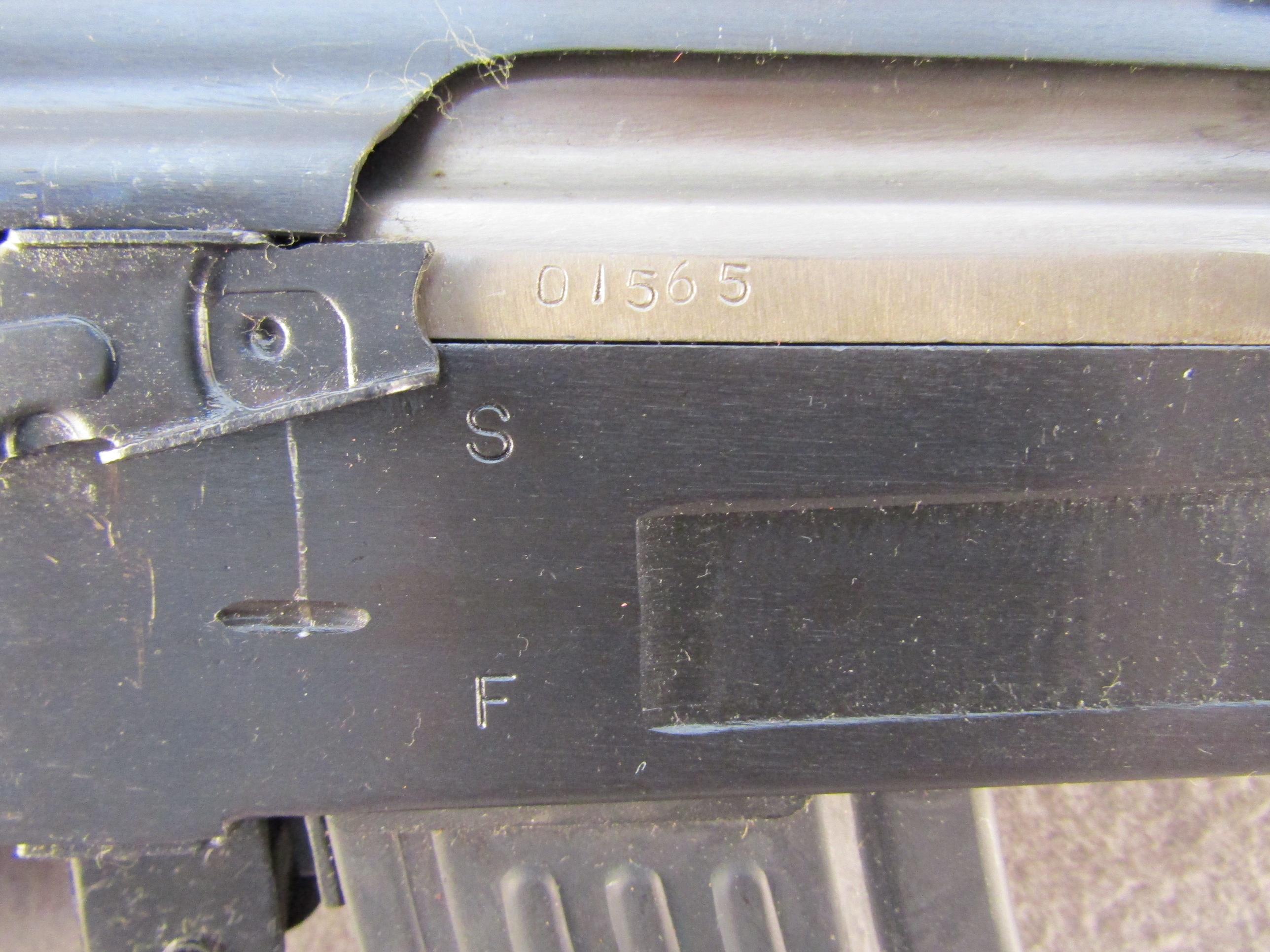 MAK 91, 7.62X39CAL SEMI AUTO ACTION RIFLE, S#9301565