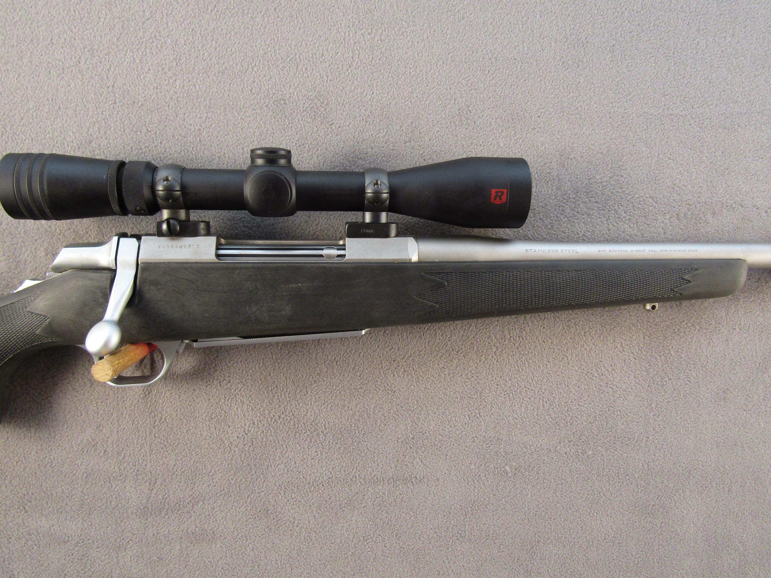 BROWNING MODEL A-BOLT, 338 WIN MAG CAL BOLT ACTION RIFLE, S#44123NY7S7
