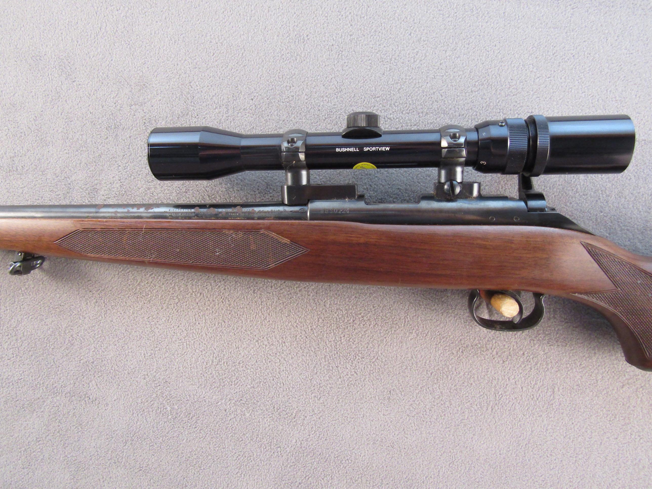 WINCHESTER MODEL 52 SPORTER, 22CAL BOLT ACTION RIFLE, S#WBS0724
