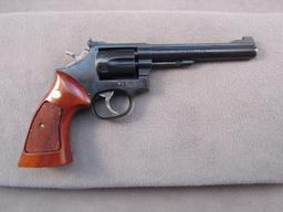 handgun: SMITH & WESSON MODEL 17-6, 22CAL DOUBLE ACTION REVOLVER, S#BDZ5647