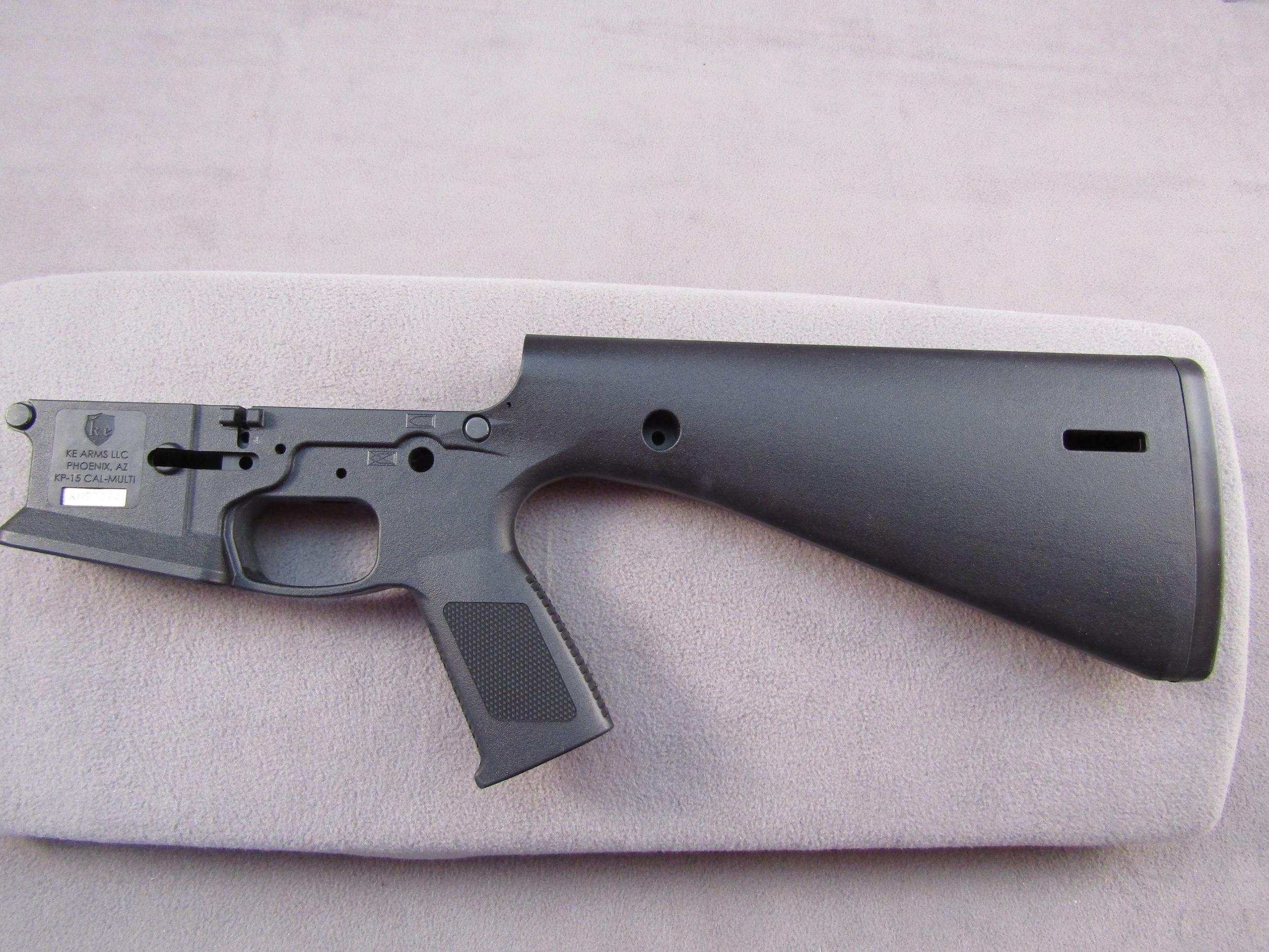 KE ARMS MODEL KP15, 5.56CAL SEMI AUTO RIFLE, S#KM07094