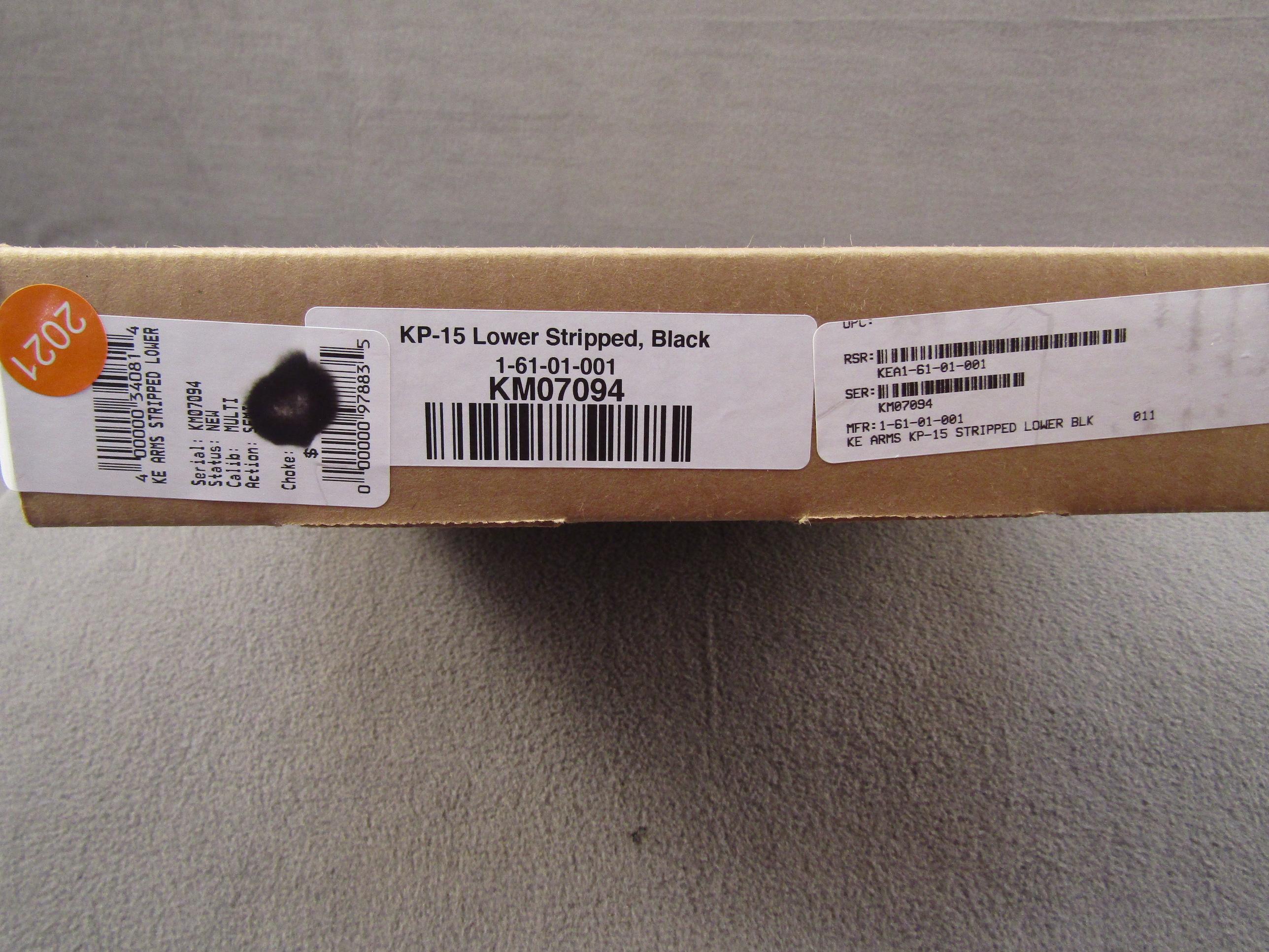 KE ARMS MODEL KP15, 5.56CAL SEMI AUTO RIFLE, S#KM07094