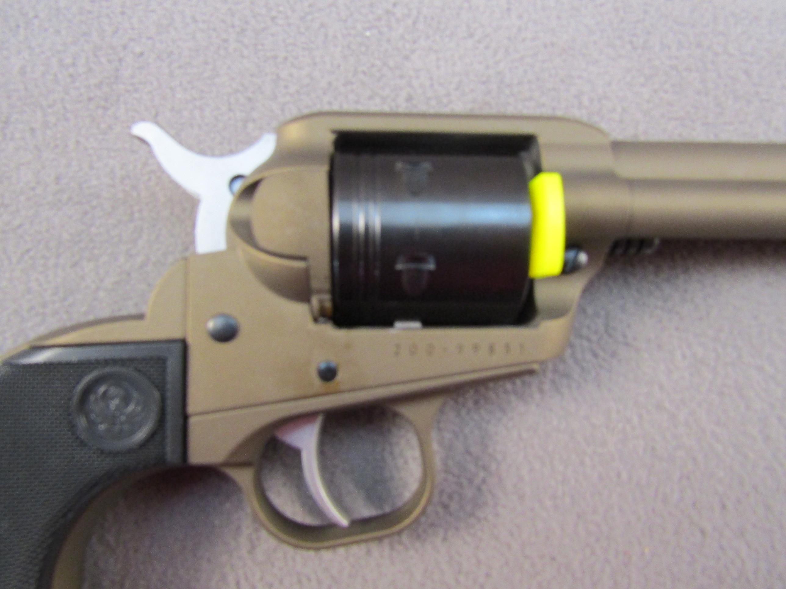 handgun: RUGER WRANGLER, 22CAL REVOLVER, S#200-99851