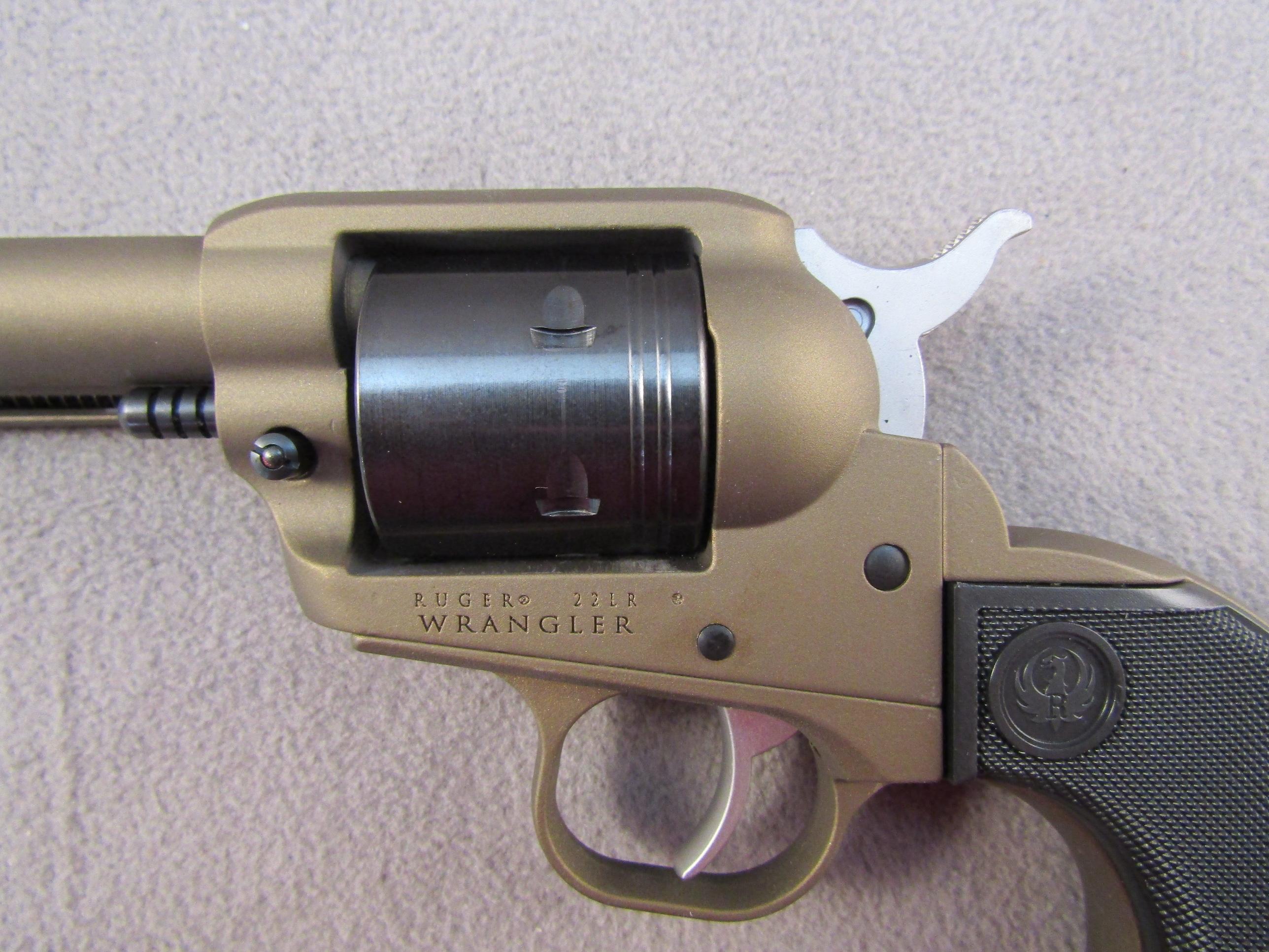handgun: RUGER WRANGLER, 22CAL REVOLVER, S#200-99851