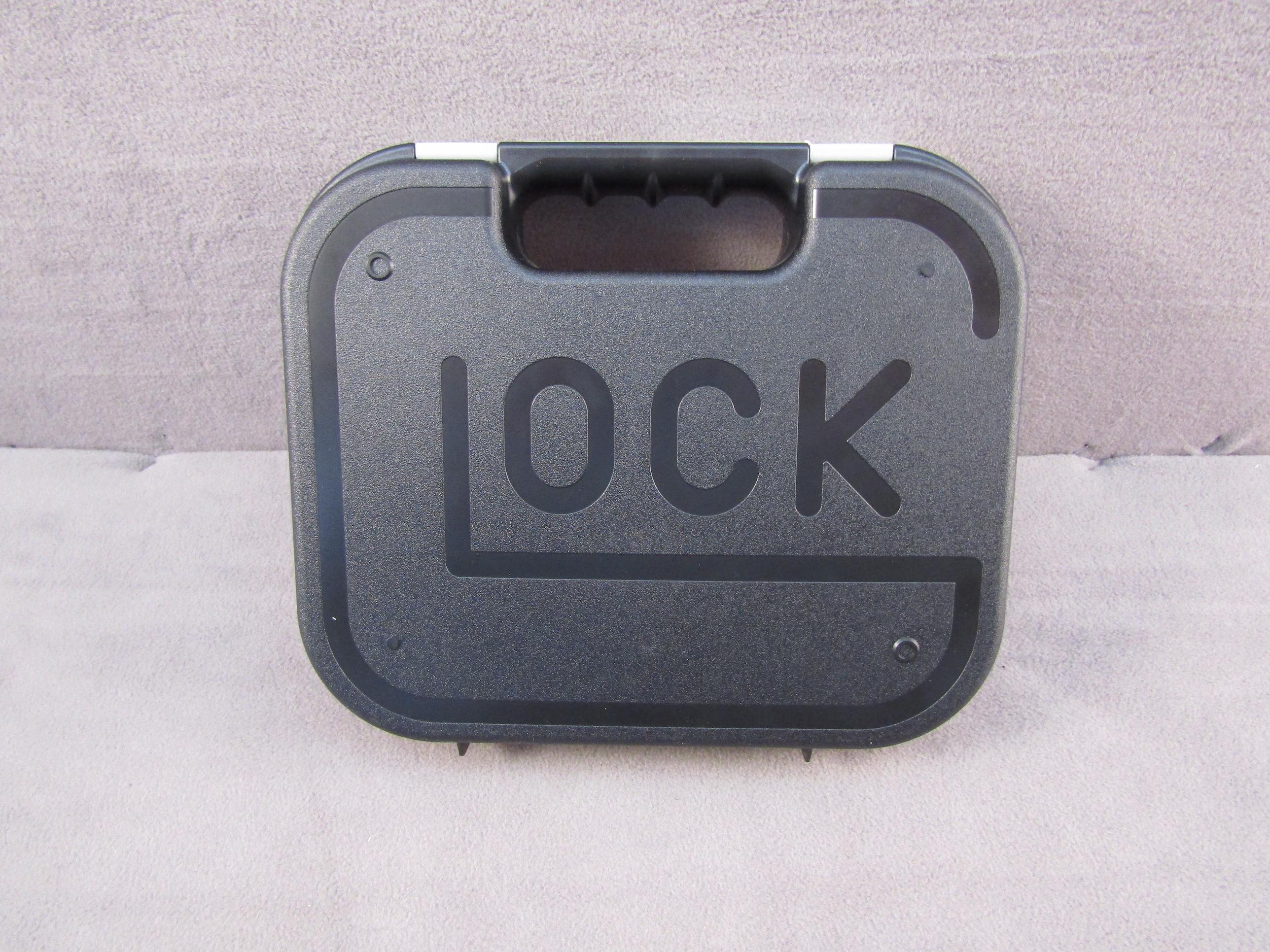 handgun: GLOCK MODEL 43 CAMO, 9X19 SEMI AUTO PISTOL, S#AFCV590