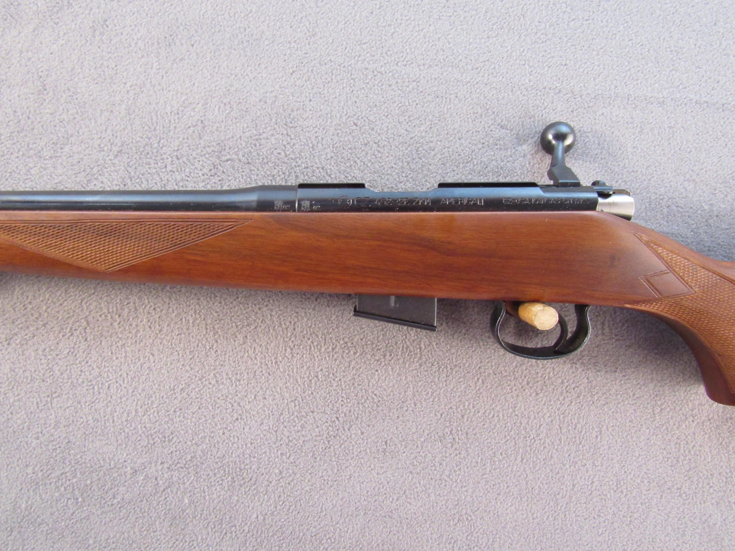CZ MODEL 452-2E, 17CAL BOLT ACTION RIFLE, S#832148