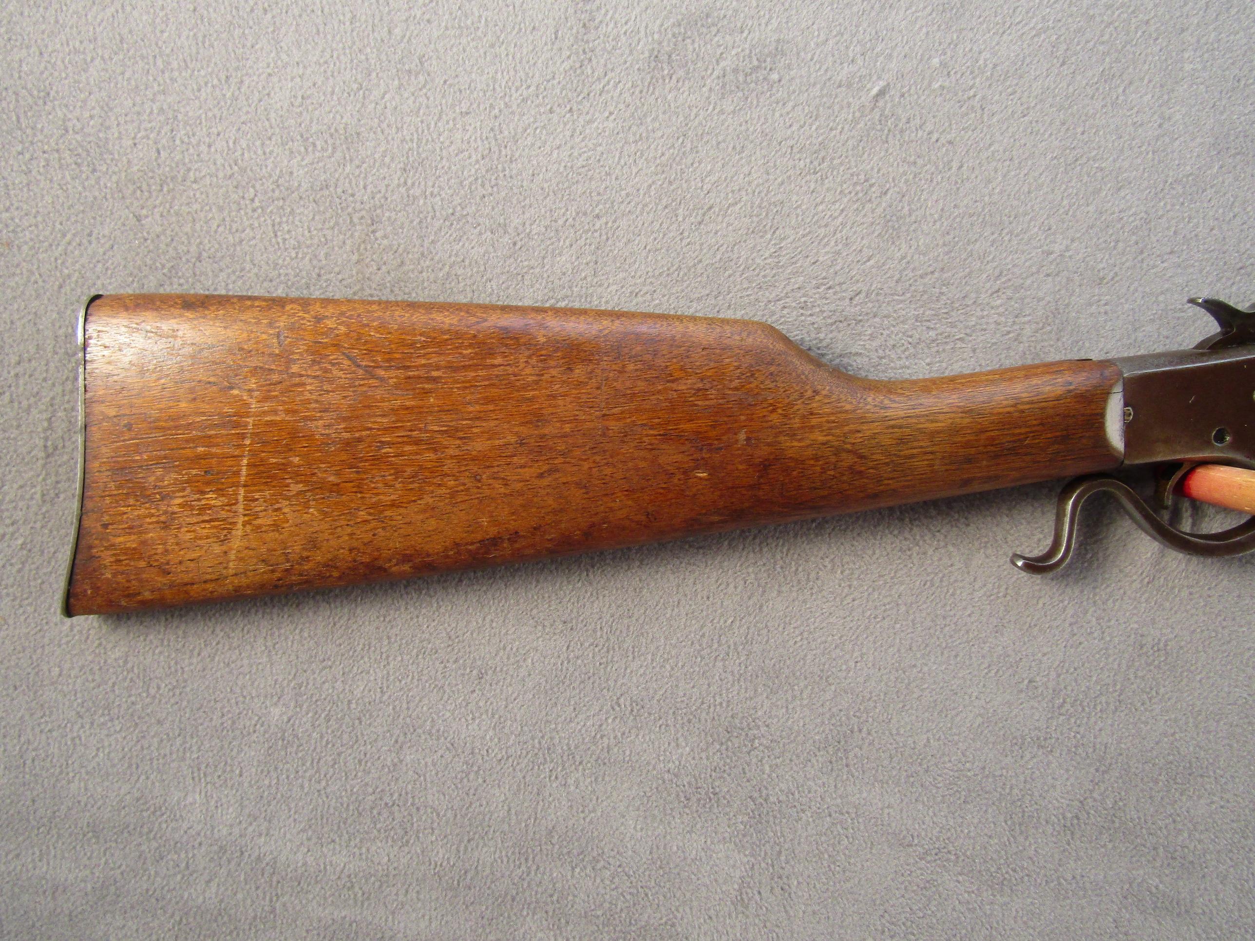 STEVENS MODEL 26CRACKSHOT, 22CAL SINGLE SHOT LEVER ACTION RIFLE, NVSN
