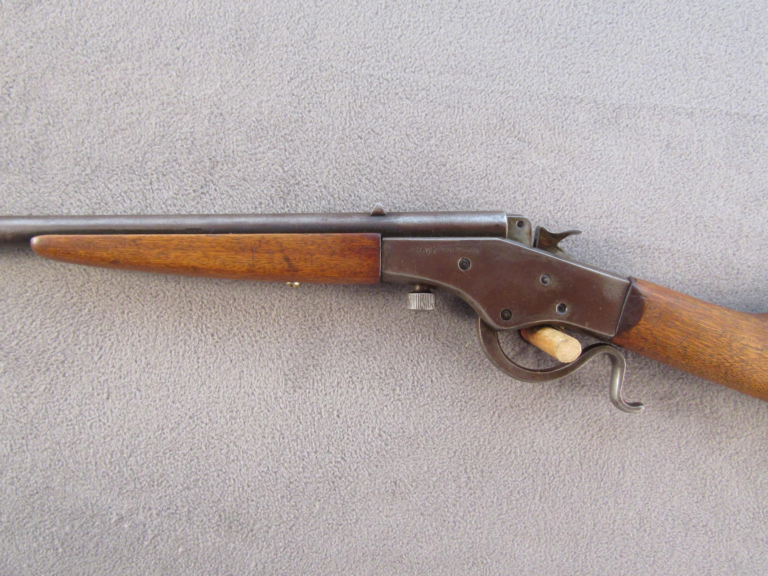STEVENS MODEL 26CRACKSHOT, 22CAL SINGLE SHOT LEVER ACTION RIFLE, NVSN