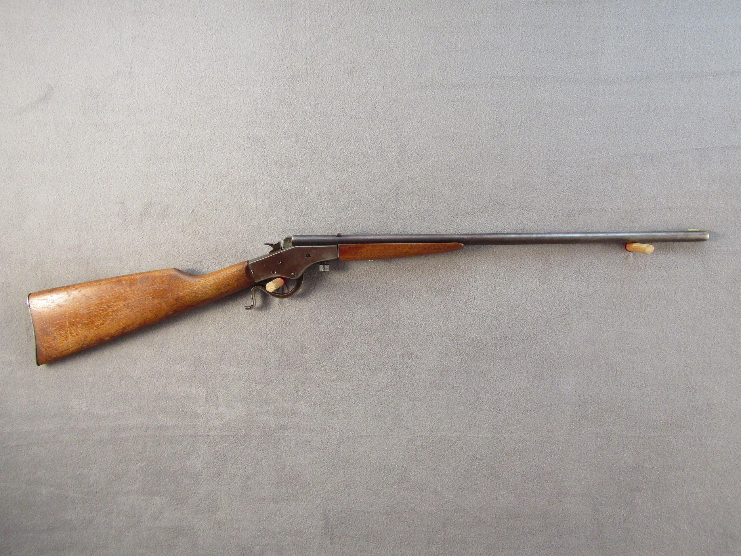 STEVENS MODEL 26CRACKSHOT, 22CAL SINGLE SHOT LEVER ACTION RIFLE, NVSN