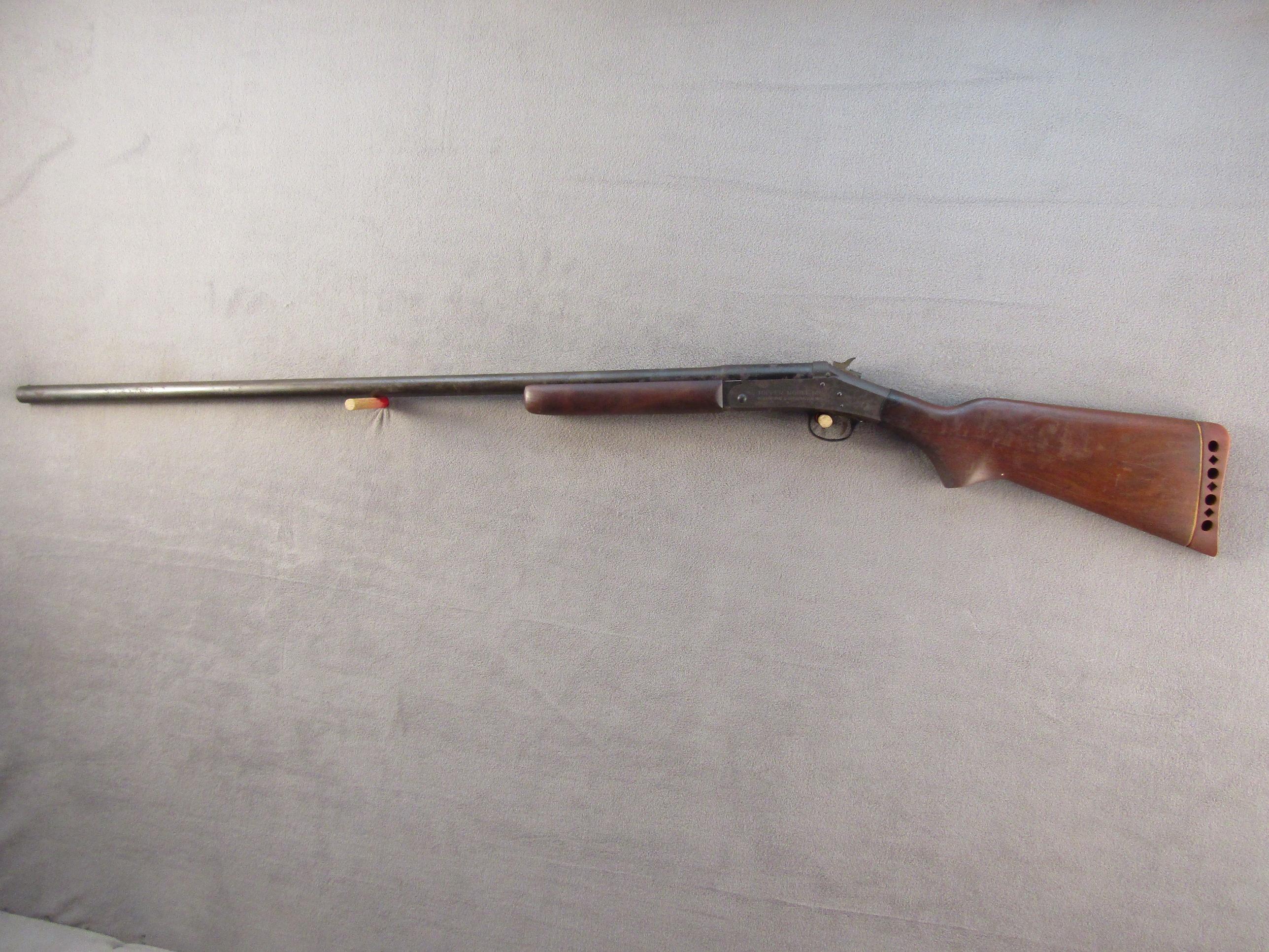 H&R TOPPER MODEL 148, 12GA SINGLE SHOT SHOTGUN, NVSN