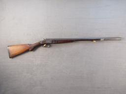 antique: FLETCHER HARDWARE CROWN EJECTOR 1885, 12GA SINGLE SHOT SHOTGUN, NVSN