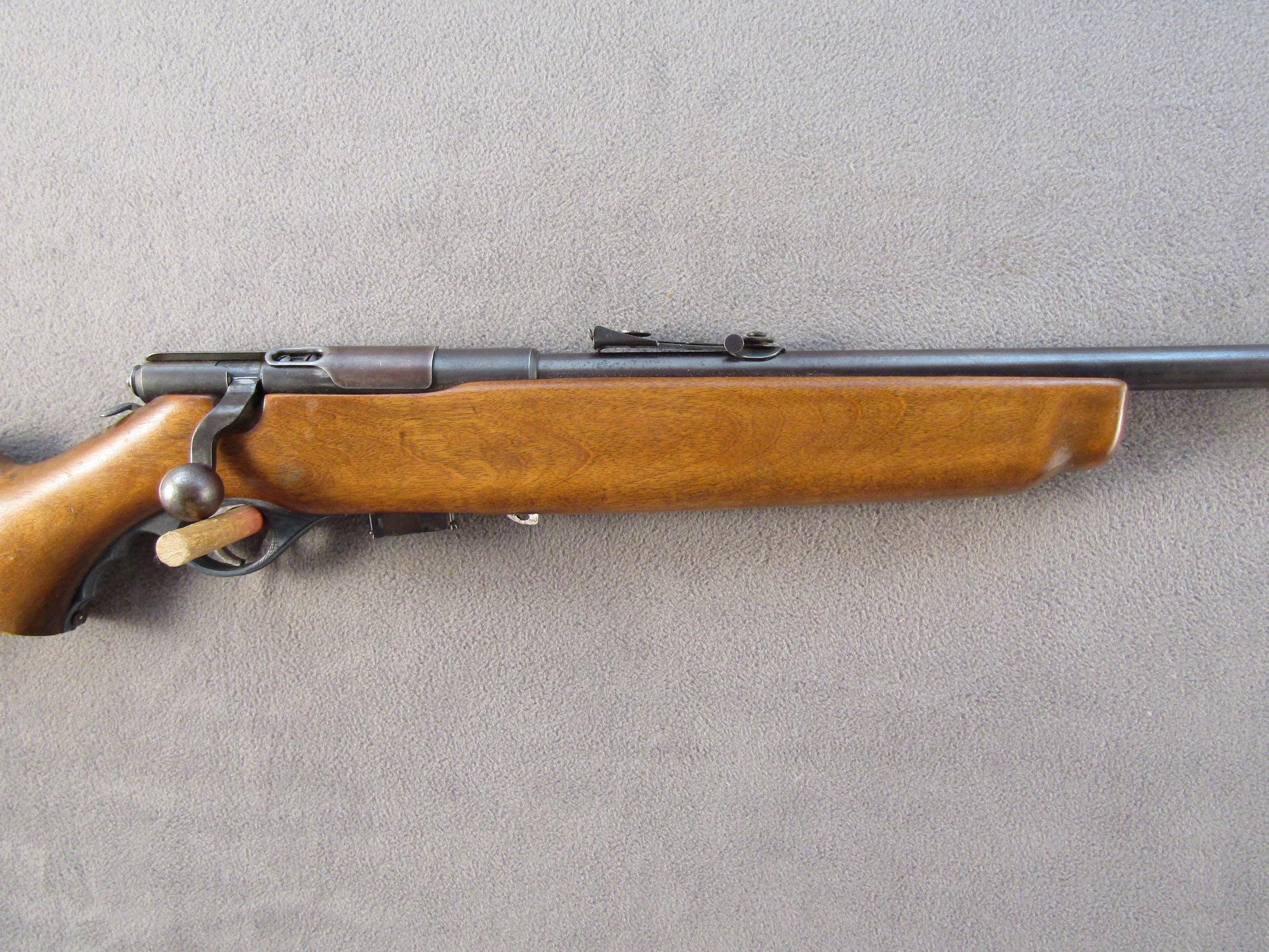 WARDS WESTERN FIELD MODEL 93M-497A, 22CAL BOLT ACTION RIFLE, NVSN