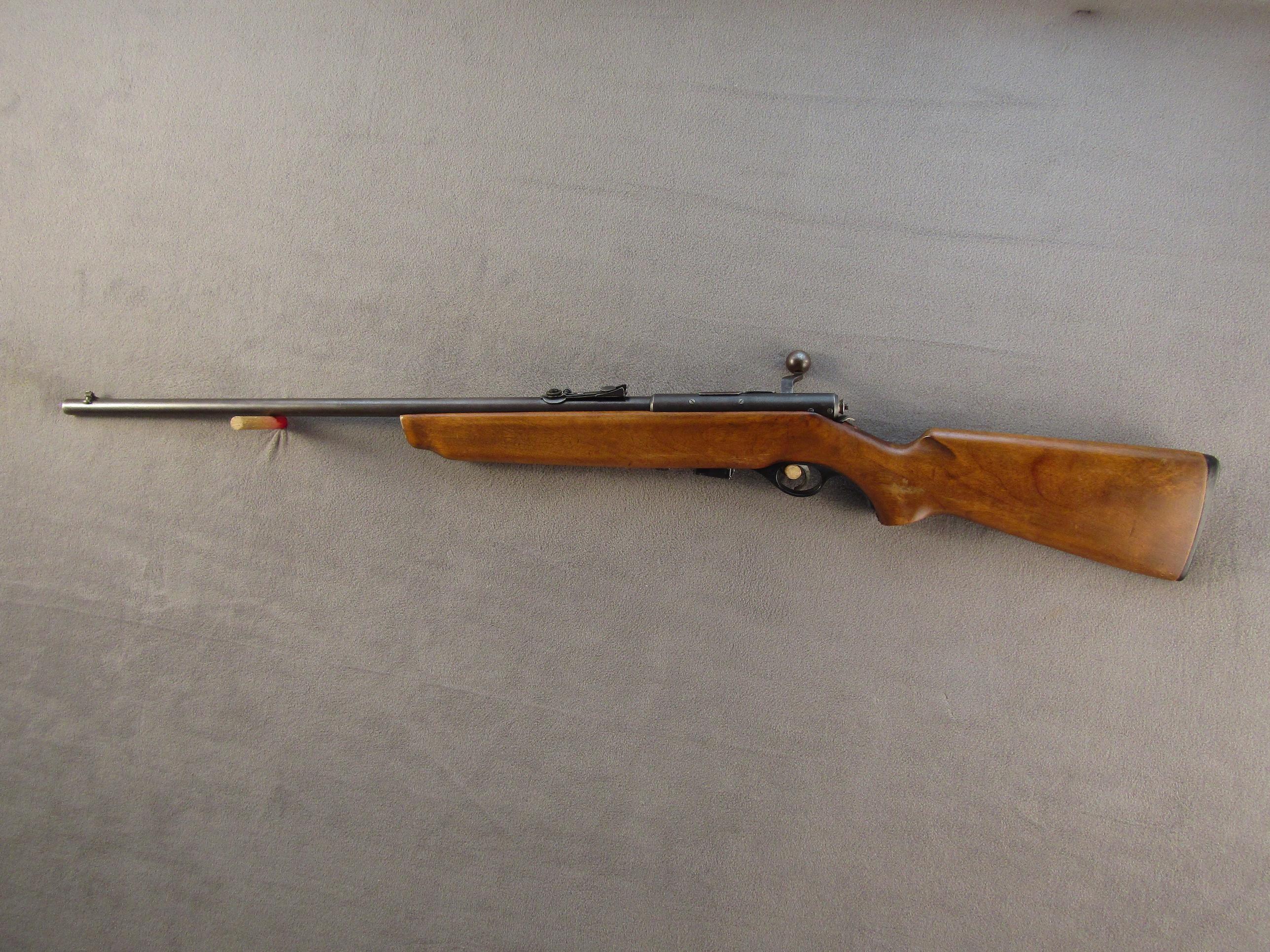 WARDS WESTERN FIELD MODEL 93M-497A, 22CAL BOLT ACTION RIFLE, NVSN