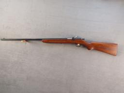 REMINGTON MODEL 33 NRA JR, 22CAL SINGLE SHOT BOLT ACTION RIFLE, NVSN