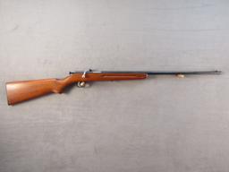 REMINGTON MODEL 33 NRA JR, 22CAL SINGLE SHOT BOLT ACTION RIFLE, NVSN