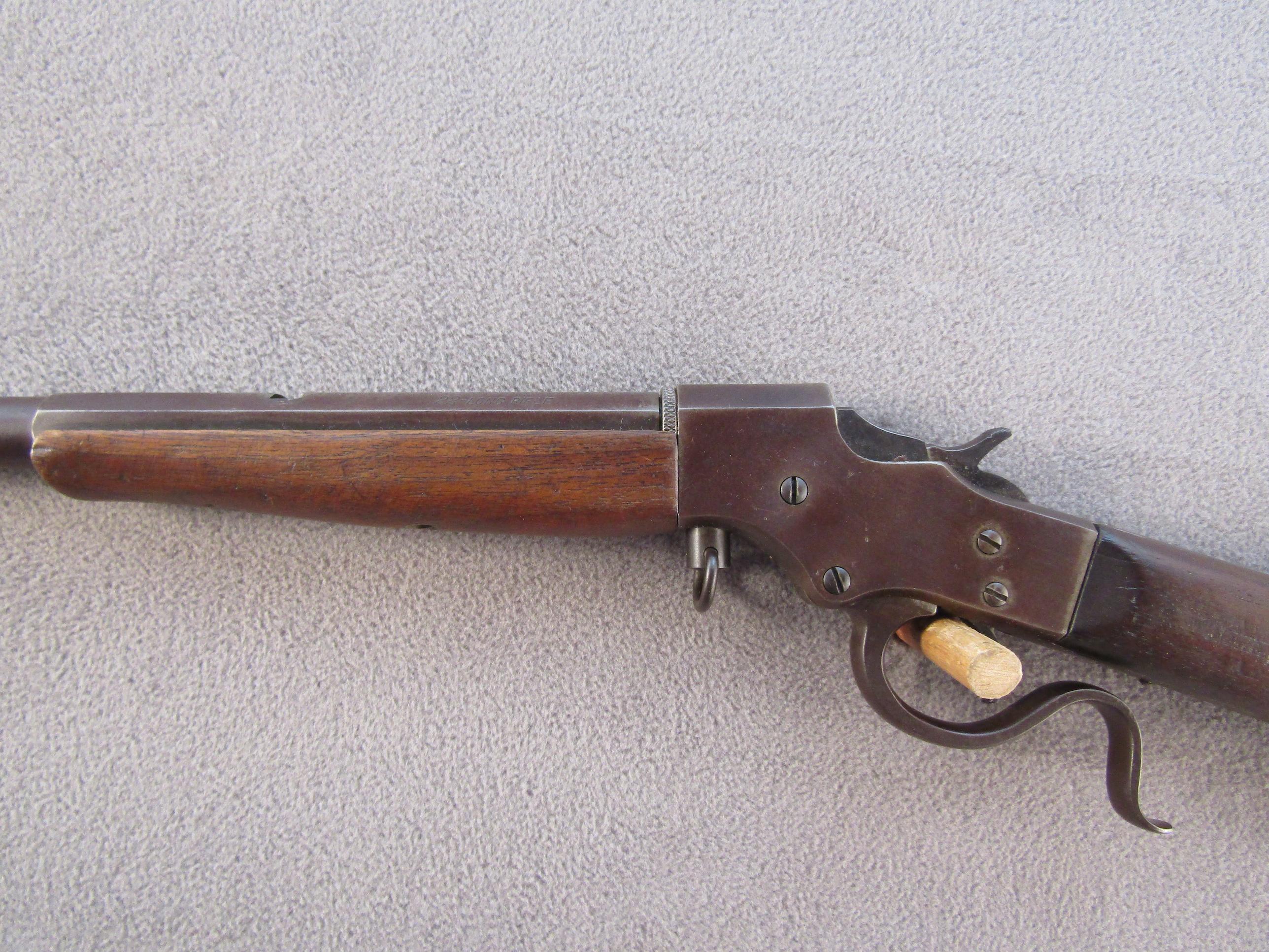J. STEVENS FAVORITE, 22CAL SINGLE SHOT LEVER ACTION RIFLE, S#177