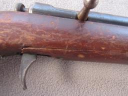 HAMILTON MODEL 147, 22CAL SINGLE SHOT BOLT ACTION RIFLE, NVSN