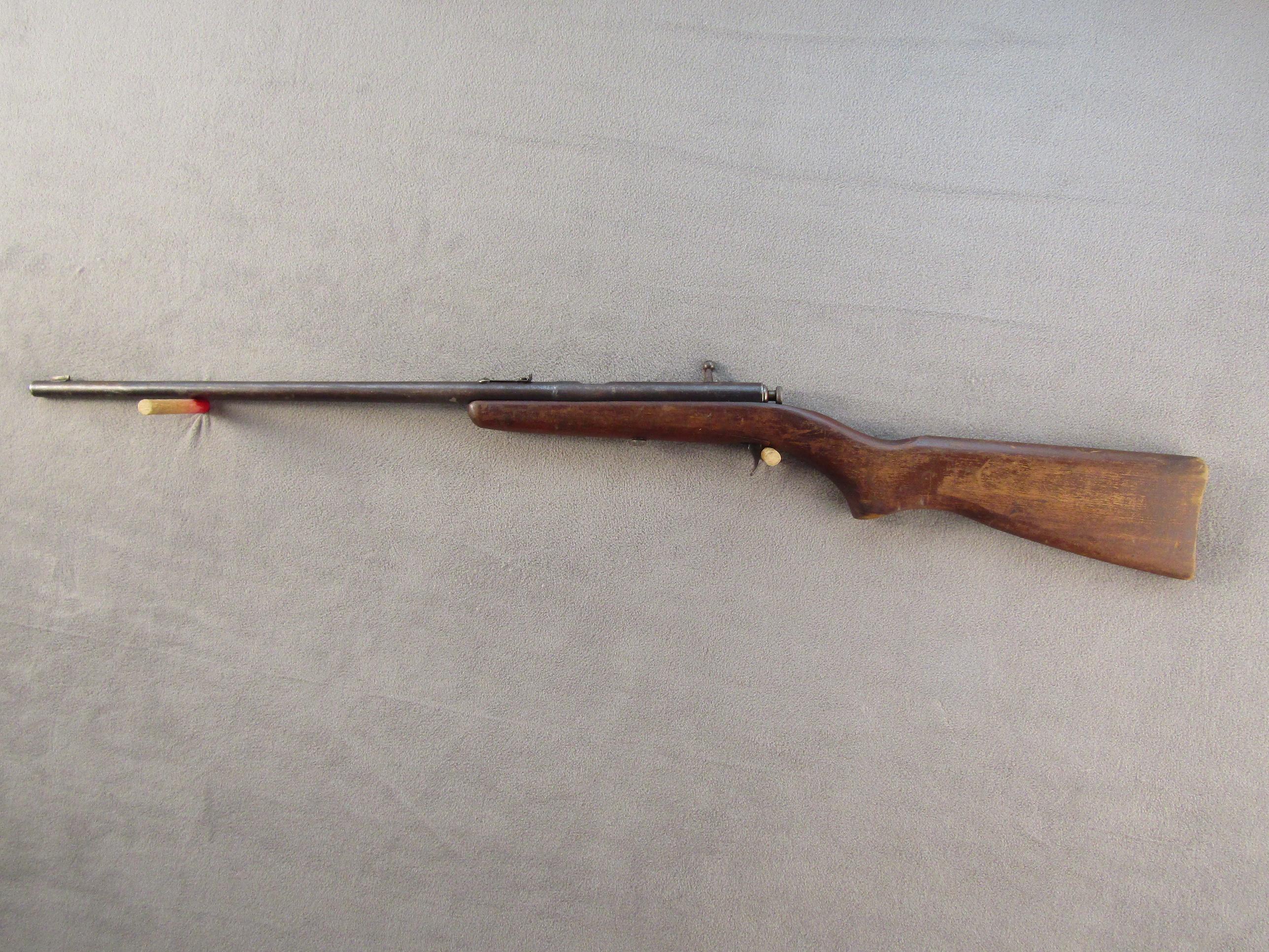 HAMILTON MODEL 147, 22CAL SINGLE SHOT BOLT ACTION RIFLE, NVSN