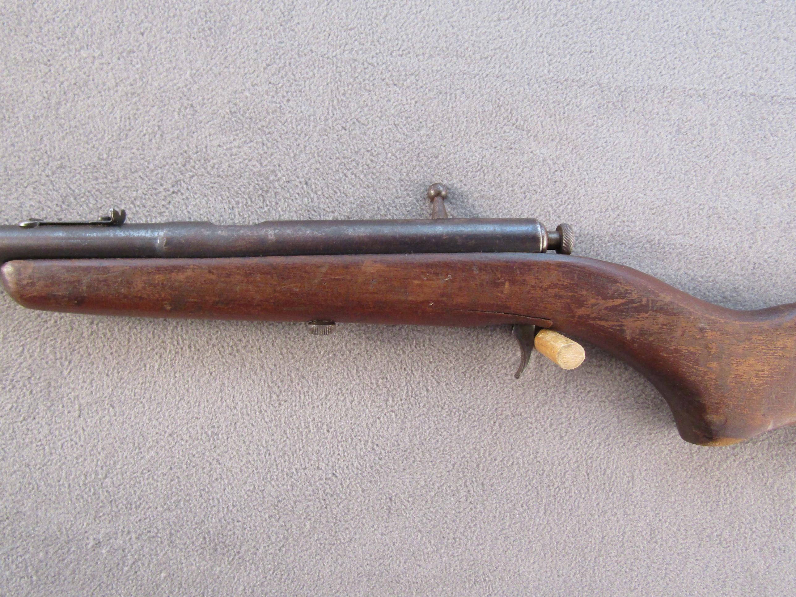 HAMILTON MODEL 147, 22CAL SINGLE SHOT BOLT ACTION RIFLE, NVSN
