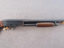 ITHACA MODEL 37 FEATHER LIGHT, 12GA PUMP ACTION SHOTGUN, S#573917-2