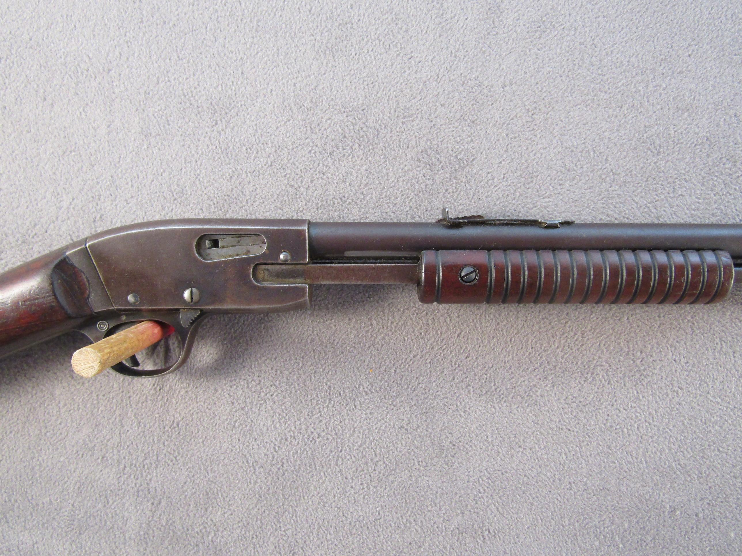STEVENS MODEL 75, 22CAL PUMP ACTION RIFLE, S#10789