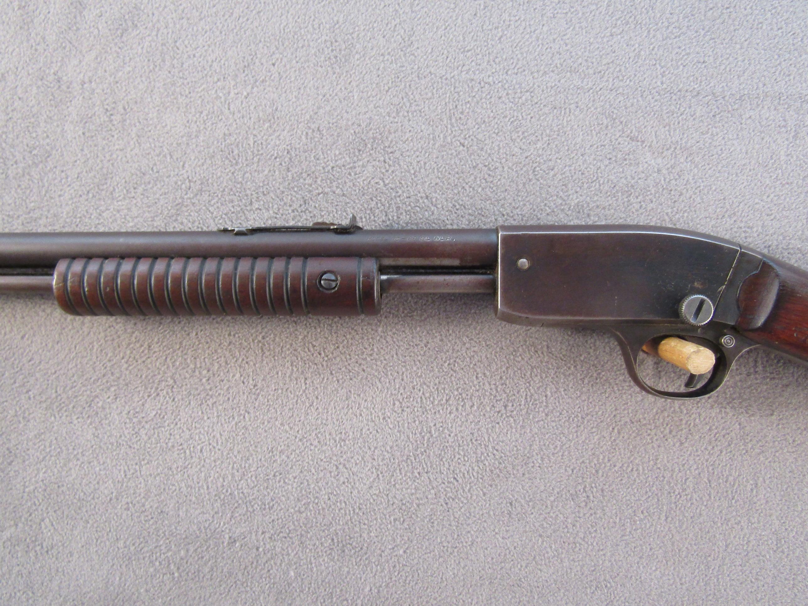 STEVENS MODEL 75, 22CAL PUMP ACTION RIFLE, S#10789