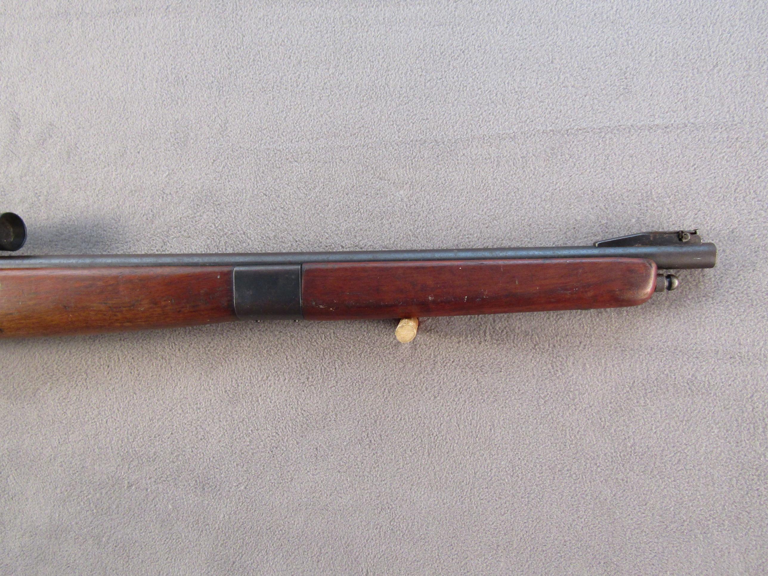 MOSSBERG MODEL 46M-B, 22CAL BOLT ACTION RIFLE, NVSN