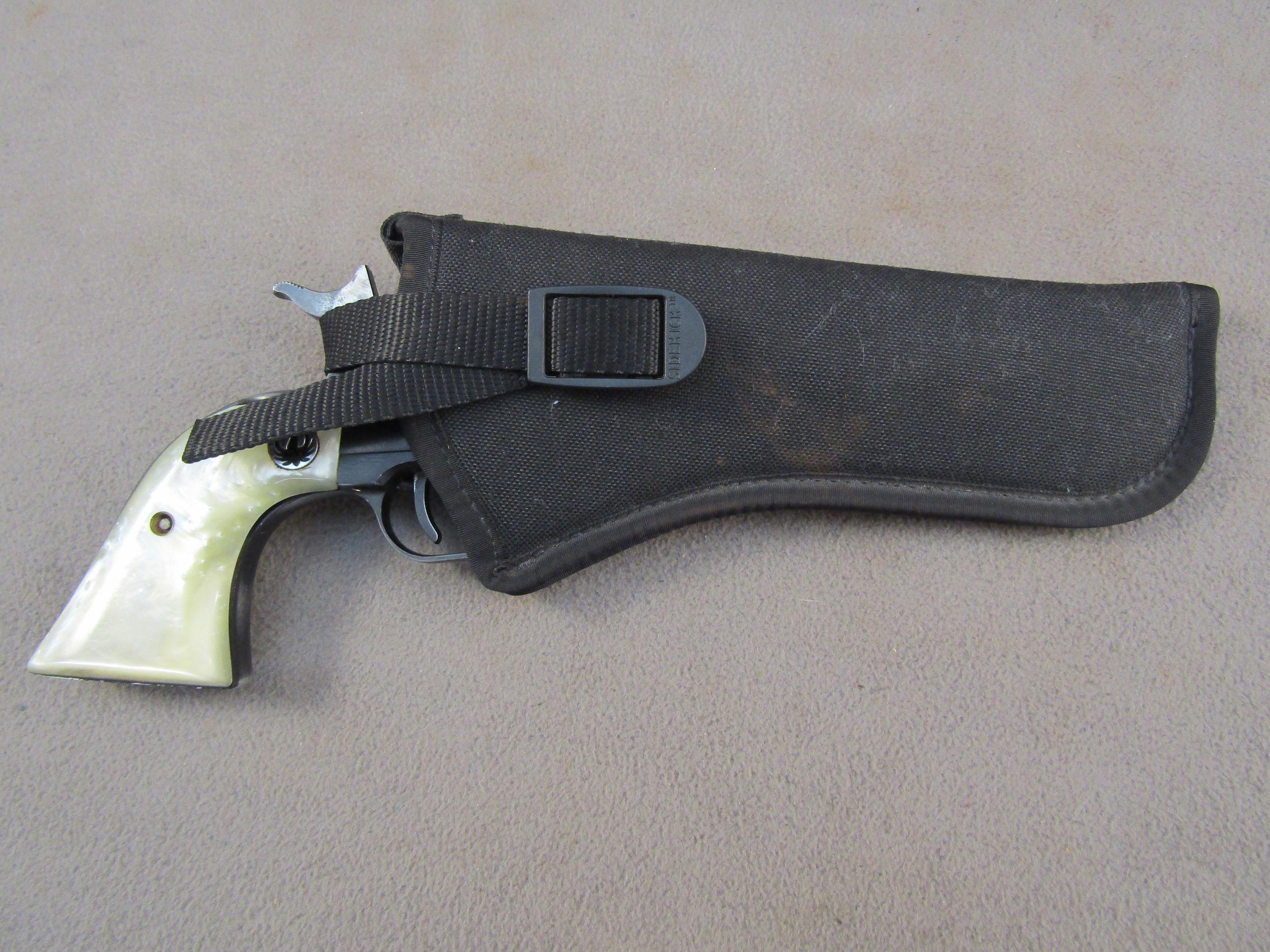 handgun: RUGER Single-Six, Revolver, 22 cal, 6 shot, 6.5" barrel, S#20-14593