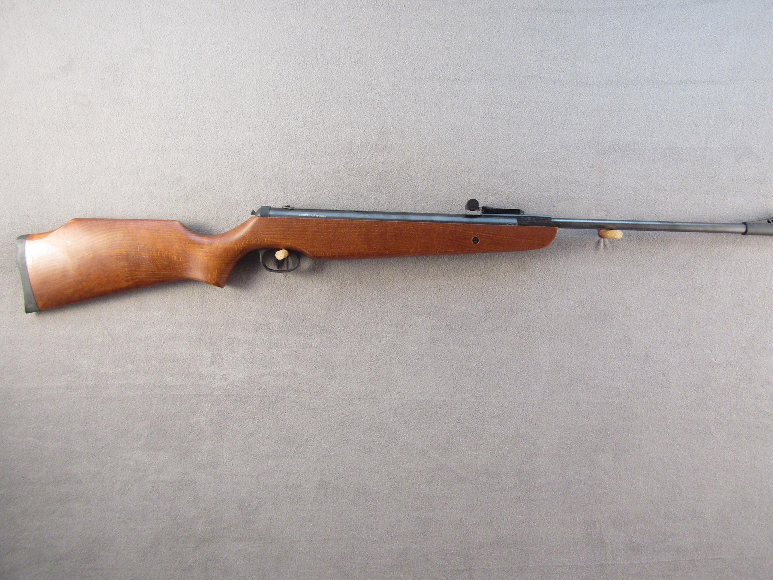 bb gun: RUGER Model Airhawk, 177cal, S#000045823
