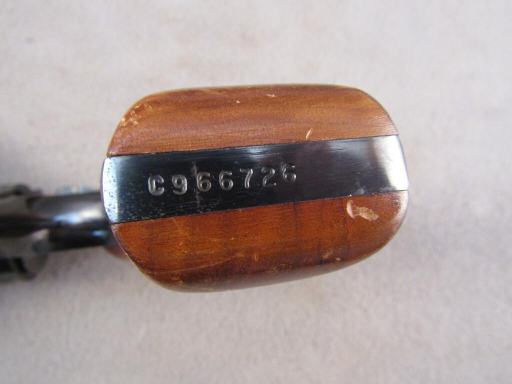 handgun: S&W Model 10-5, Revolver, 38, 6 shot, 2" barrel, S#C966726