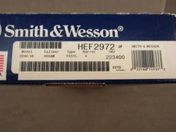 handgun: S&W Model SD4OVE, Semi-Auto Pistol, 40S&W, 14 shot, 4" barrel, S#HEF2972