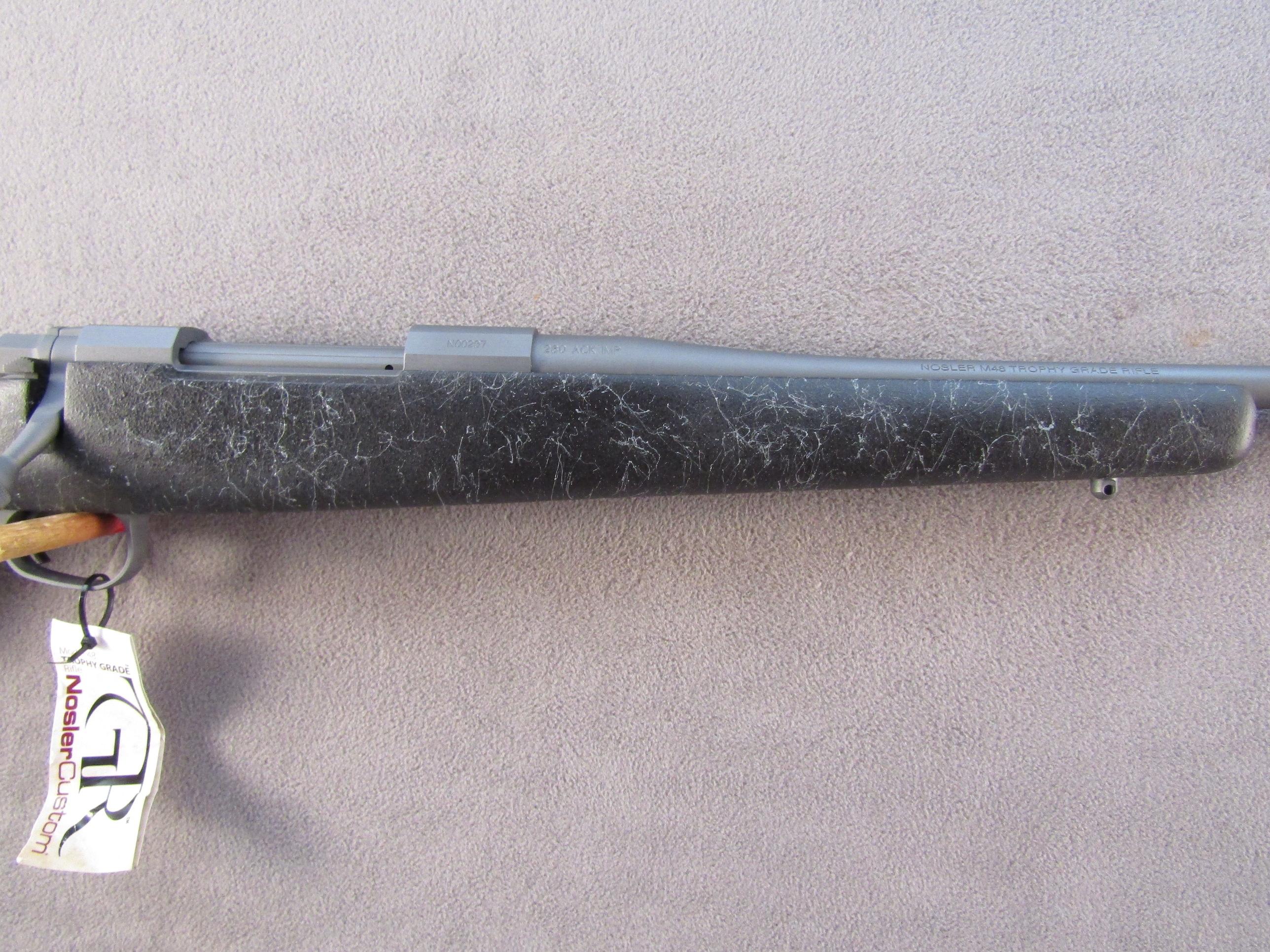 NOSLER Model M48, Bolt-Action Rifle, .280 Ackleyimp, S#N00297