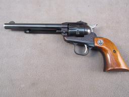 handgun: RUGER Single-Six, Revolver, .22 cal, 6 shot, 6.5" barrel, S#389417