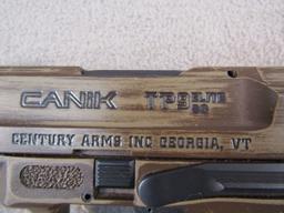handgun: CANIK Model TP9, Semi-Auto Pistol, 9mm, 12 shot, 3.5" barrel, S#T6472-20CB39226