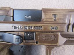 handgun: CANIK Model TP9, Semi-Auto Pistol, 9mm, 12 shot, 3.5" barrel, S#T6472-20CB39226