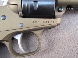 handgun: RUGER Model Wrangler, Revolver, .22LR, 6 shot, 4.75" barrel, S#204-92596