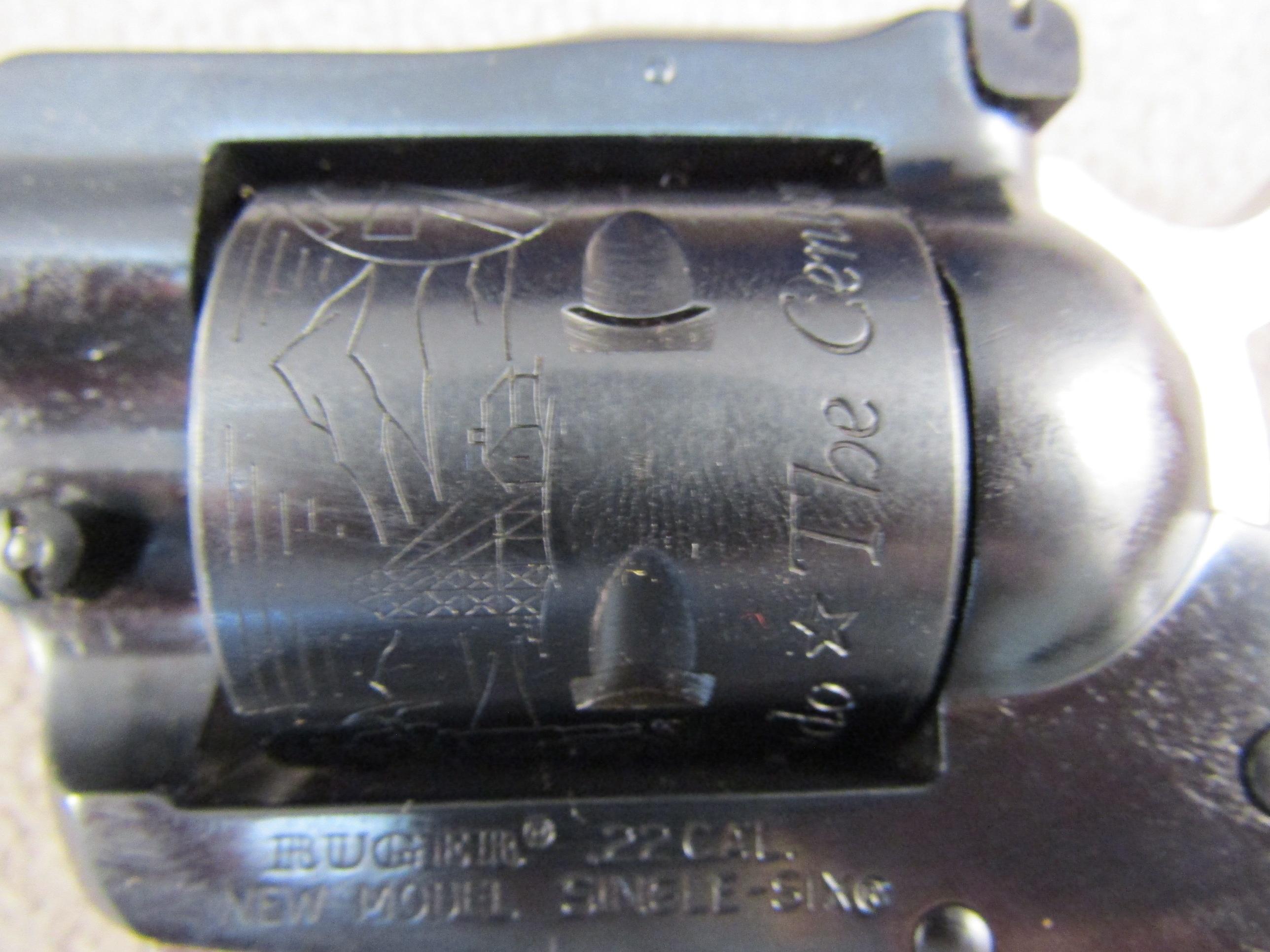 handgun: RUGER Colorado Single Shot, Revolver, .22, 6 shot, 6.5" barrel, S#76-01852