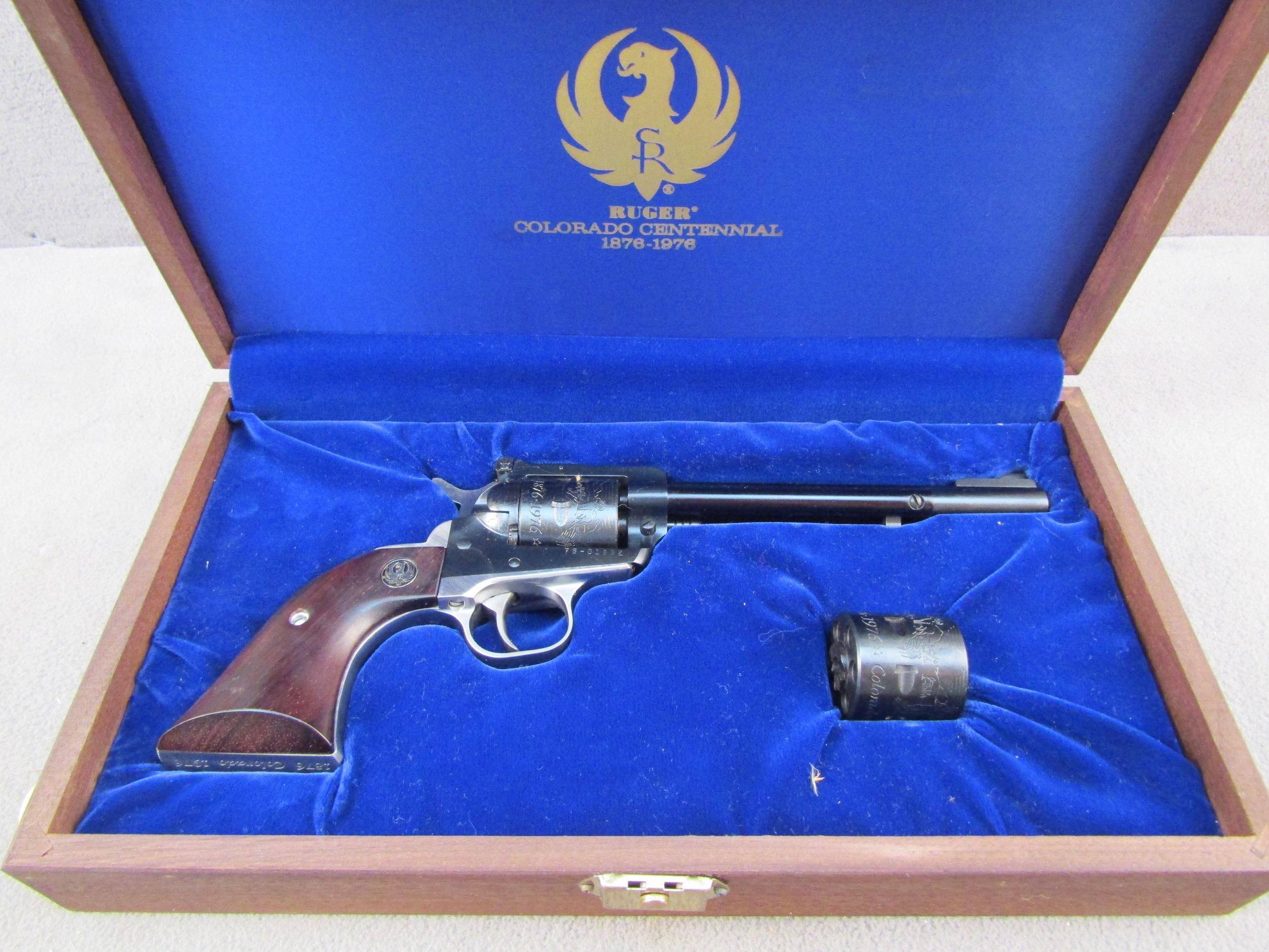 handgun: RUGER Colorado Single Shot, Revolver, .22, 6 shot, 6.5" barrel, S#76-01852