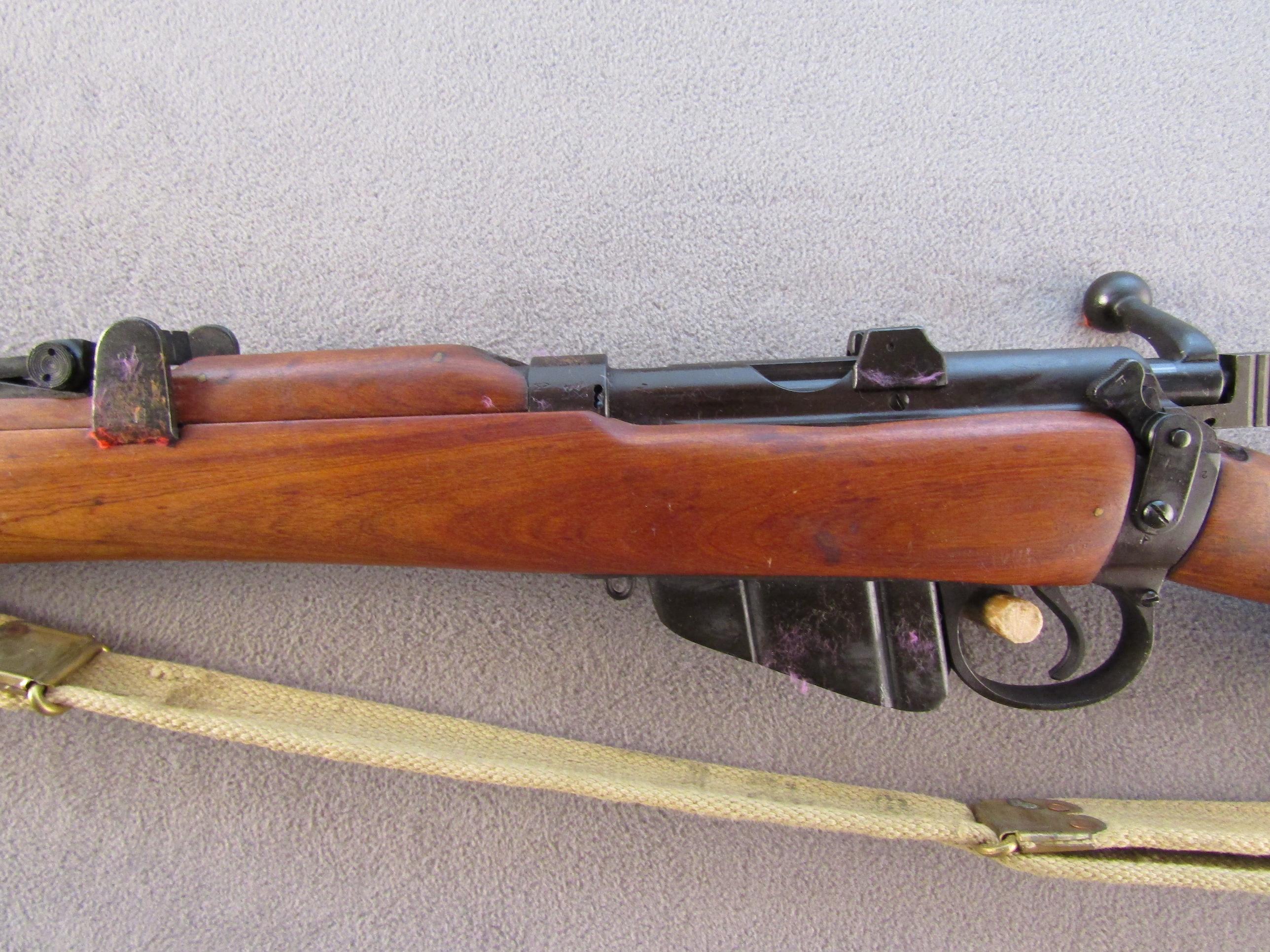 ENGLISH Model SMLE Mark III, Bolt-Action Rifle, .303, S#E53587