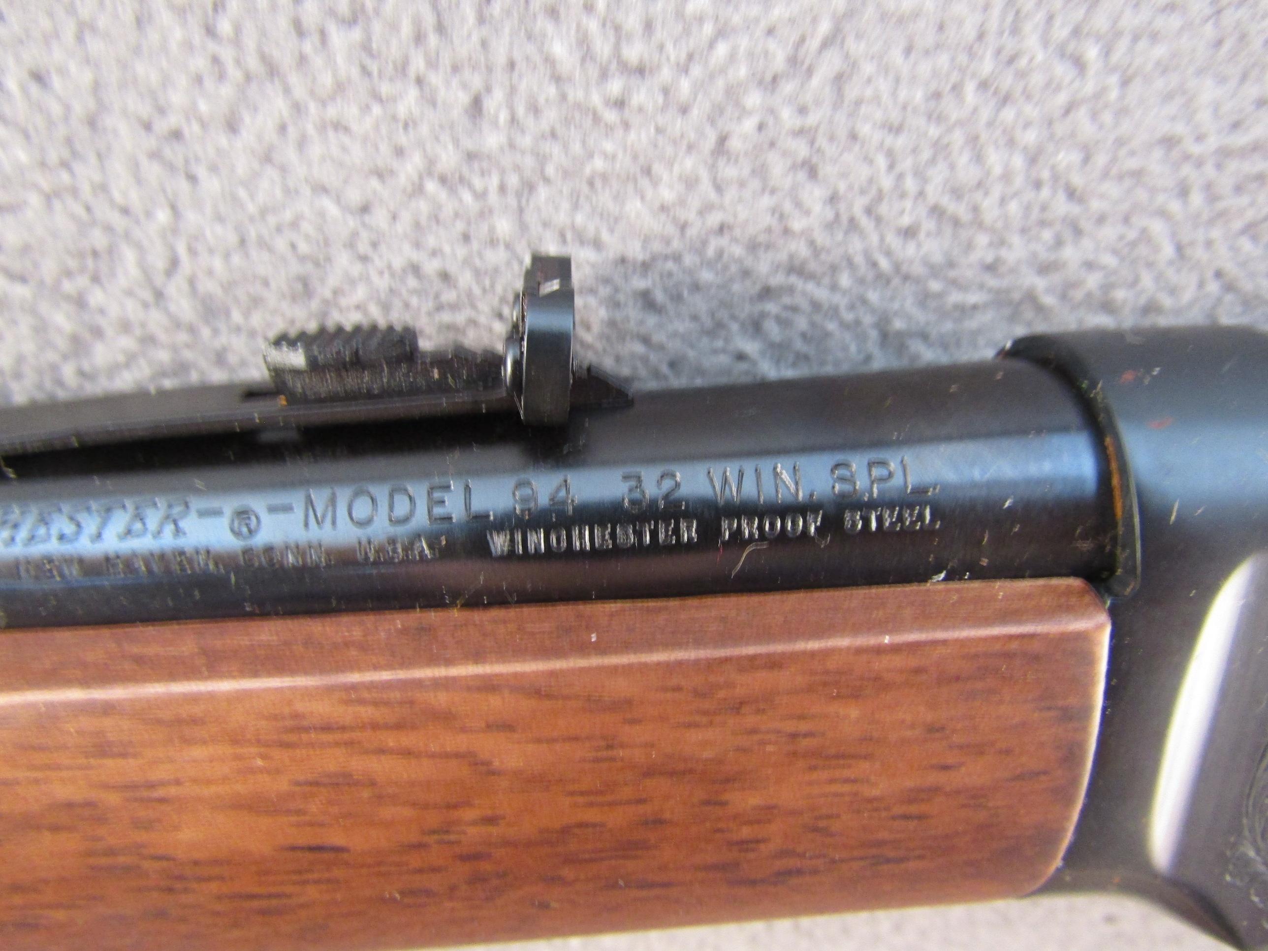 WINCHESTER Model 94, Lever-Action Rifle, .32 win spl, S#5114041