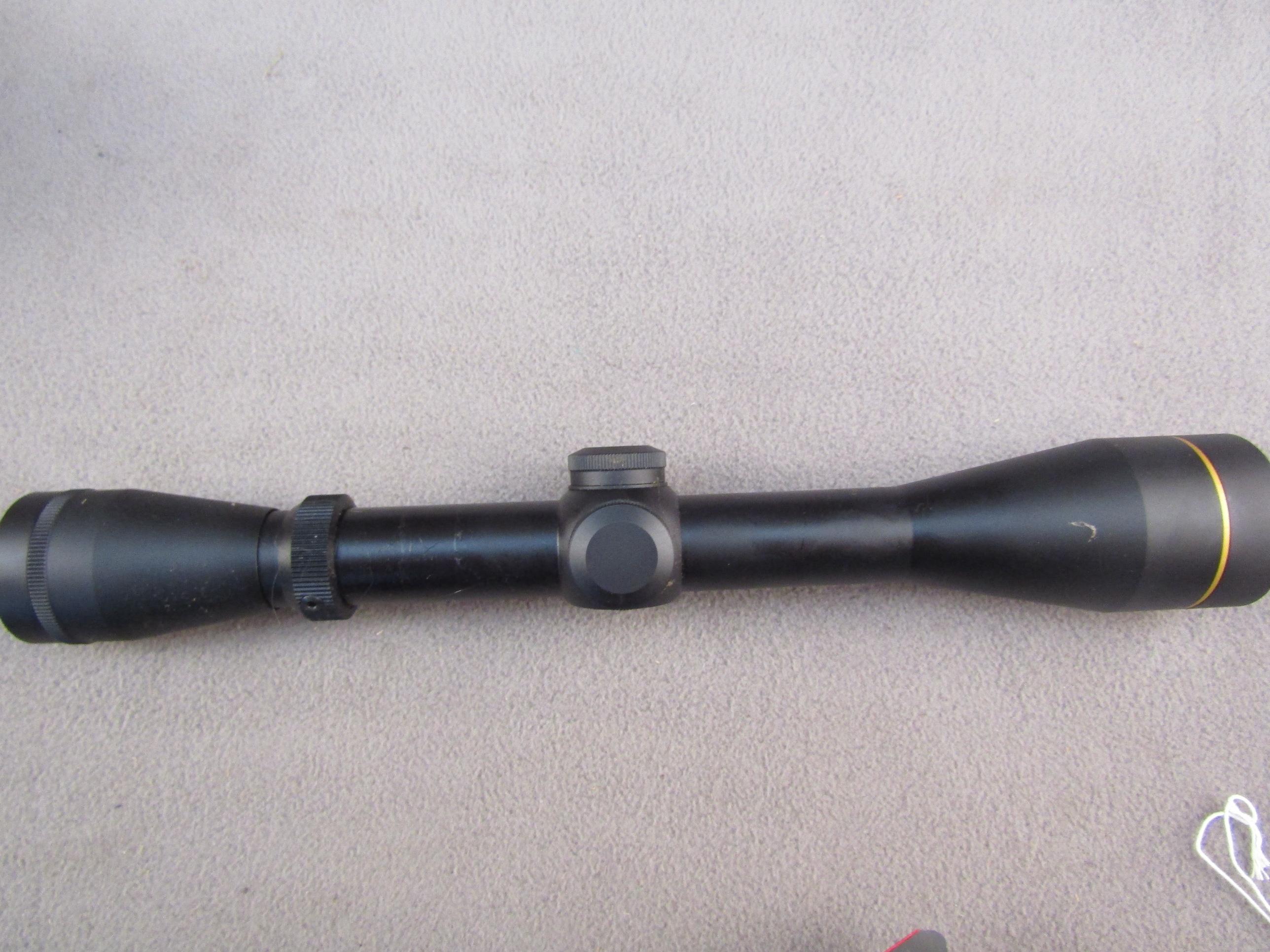 scope: LEUPOLD VX-2, 3-9x40mm, Matte Duplex, S#338480Y