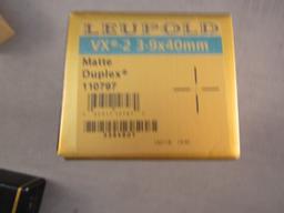 scope: LEUPOLD VX-2, 3-9x40mm, Matte Duplex, S#338480Y