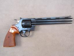 handgun: COLT Model Python, Revolver, .357, 6 shot, 8" barrel, S#T46253