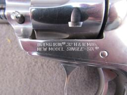handgun: RUGER New Model Single-Six, Revolver, .32 H&R mag, 6 shot, 4.5" barrel, S#65039461