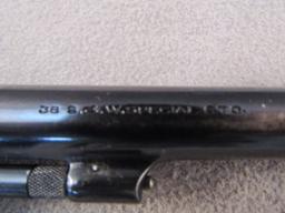 handgun: S&W Model 10, Revolver, .38, 6 shot, 5" barrel, S#C494045