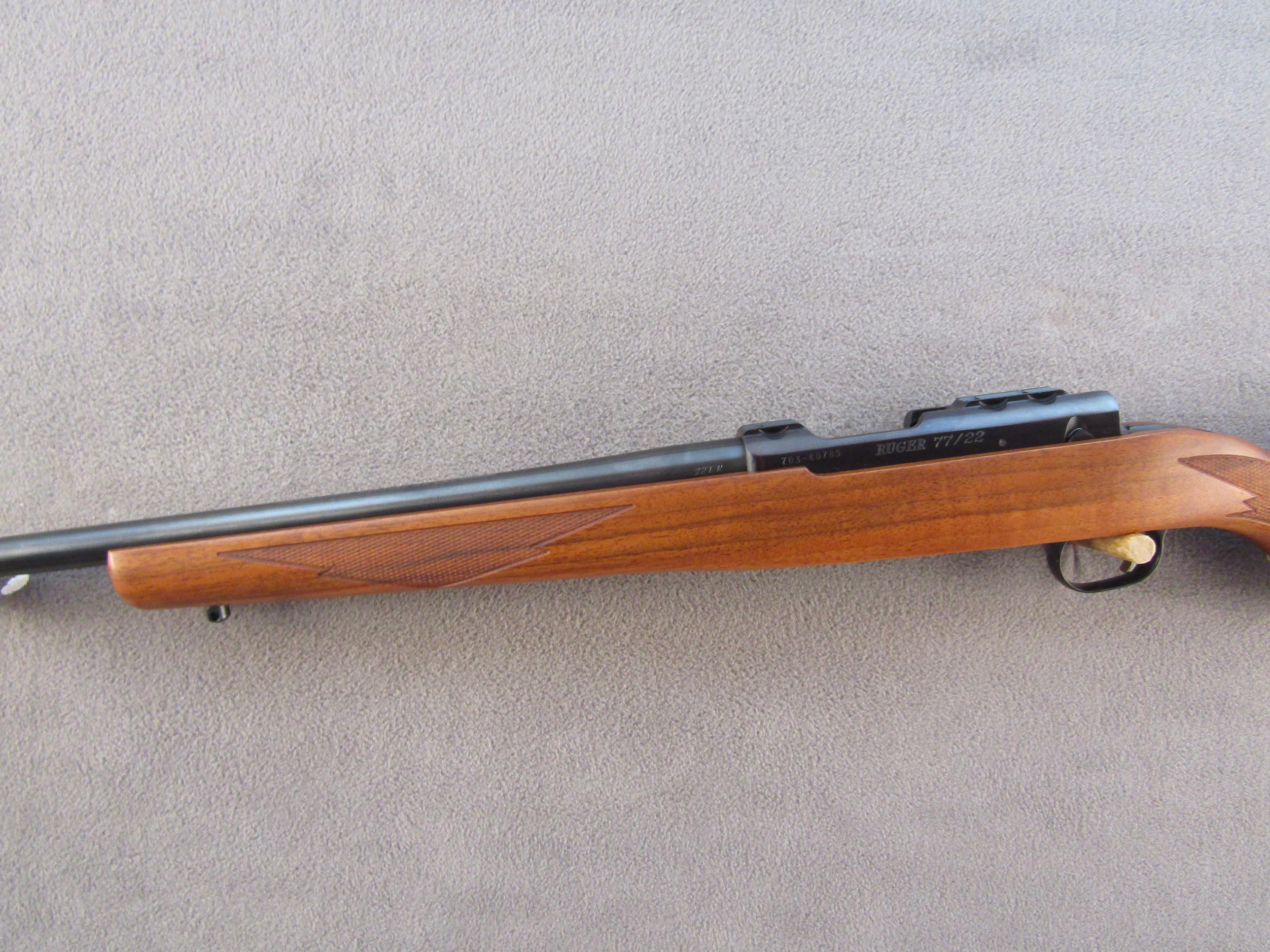 RUGER Model 77-22, Bolt-Action Rifle, .22LR, S#703-80785